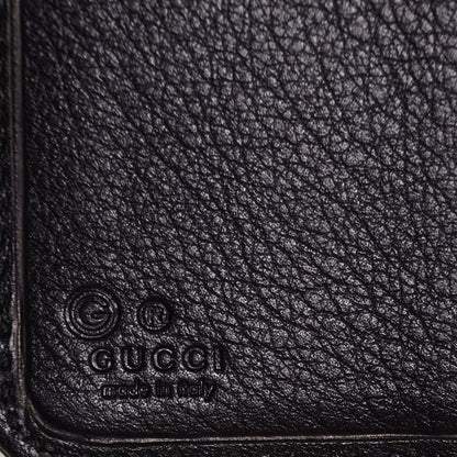 Gucci Guccissima Continental Zip Wallet Black 6 of 8