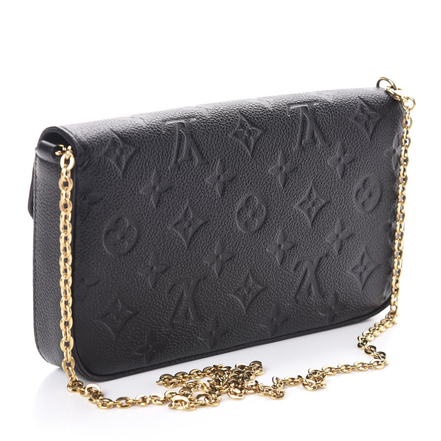 Empreinte Pochette Felicie Chain Wallet Black