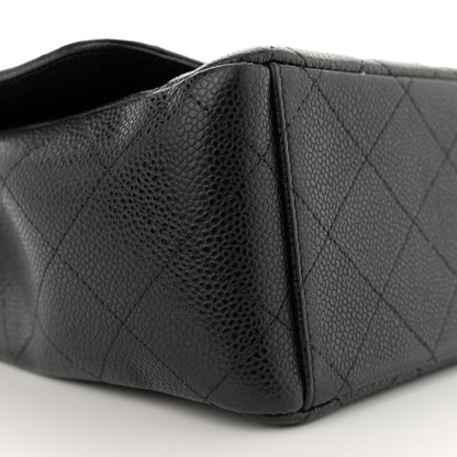Chanel Caviar Quilted Maxi Double Flap Black 9 of 13