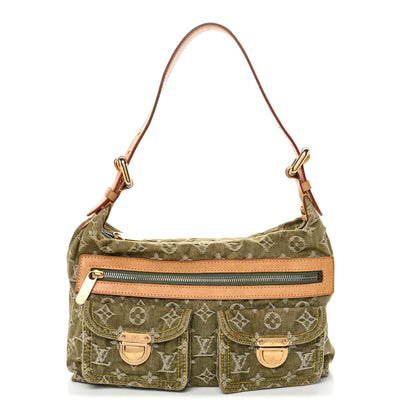 Louis Vuitton Monogram Denim Baggy PM Lichen 1 of 12