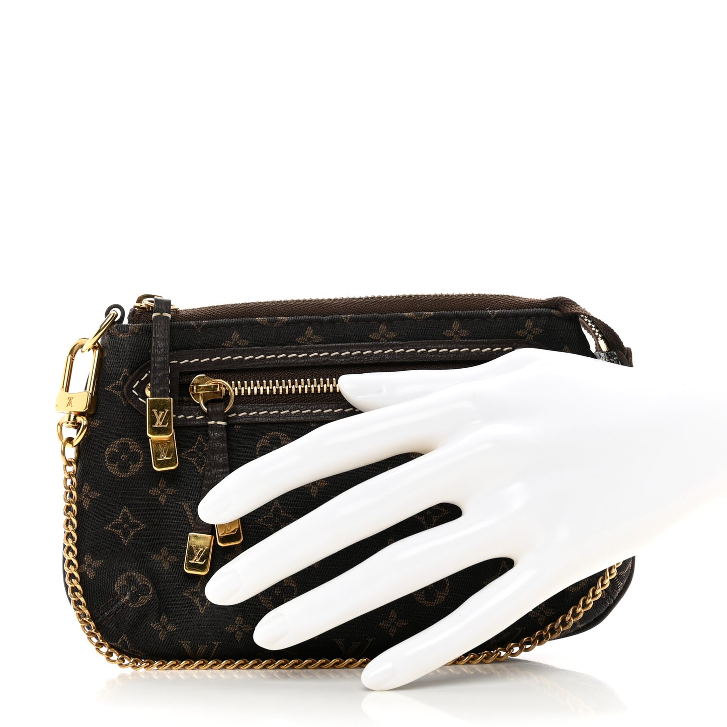 Monogram Idylle Mini Pochette Accessories Fusain
