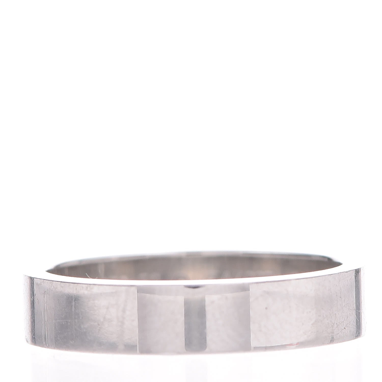 Cartier Platinum Diamond 4mm C De Wedding Band 52 6 3 of 7