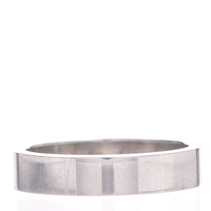 Cartier Platinum Diamond 4mm C De Wedding Band 52 6 3 of 7