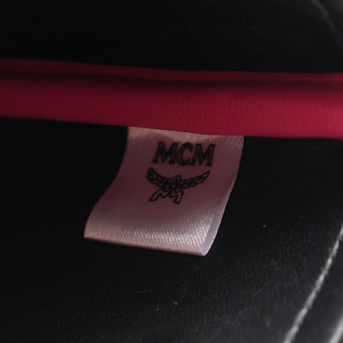 MCM Visetos Aren Tote Pink 8 of 12
