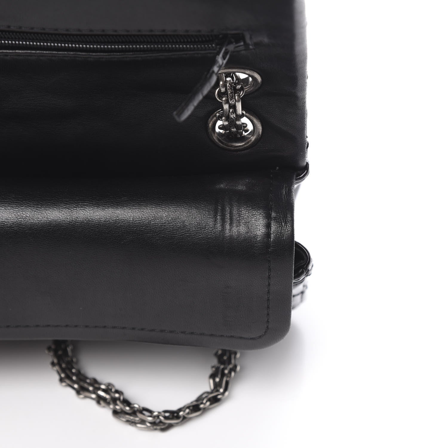Chanel Patent 2.55 Reissue Flap 224 Purple 11 of 15