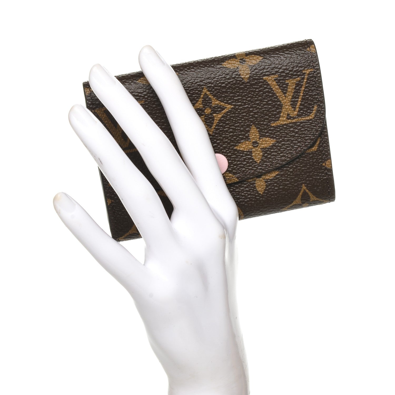 Louis Vuitton Monogram Rosalie Coin Purse Rose Ballerine 2 of 6