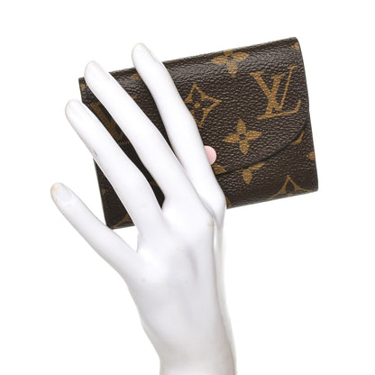 Louis Vuitton Monogram Rosalie Coin Purse Rose Ballerine 2 of 6