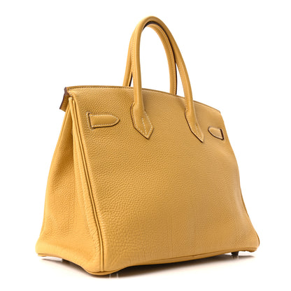 Hermes Togo BIRKIN 30 Curry 3 of 10