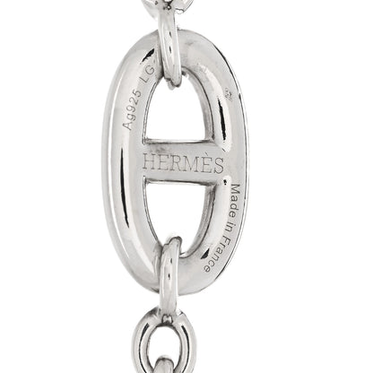 Hermes Sterling Silver Farandole Bracelet LG 3 of 4