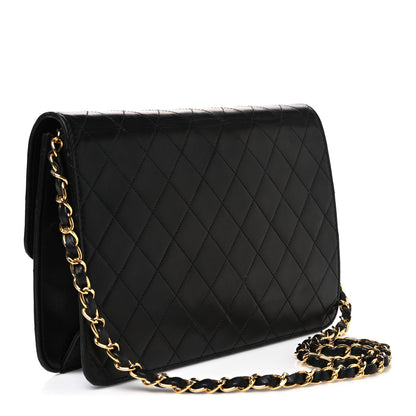 Chanel Lambskin Quilted Medium Single Flap Black 3 of 11