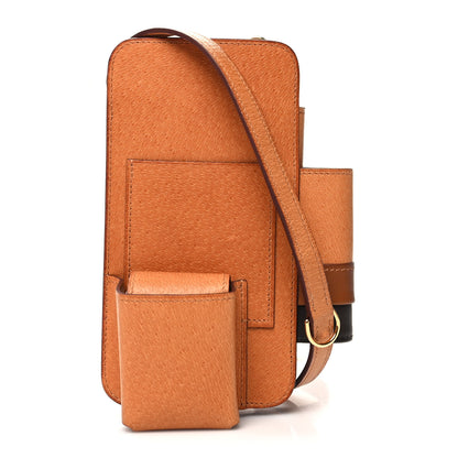 Hermes Peau Porc Barenia Hermesway Phone Case Toffee Fauve 1 of 10
