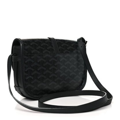 Goyard Goyardine Belvedere III PM Messenger Bag Jet Black 3 of 9