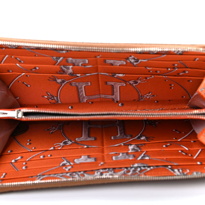 Hermes Epsom Silk'In Wallet Gold 5 of 7