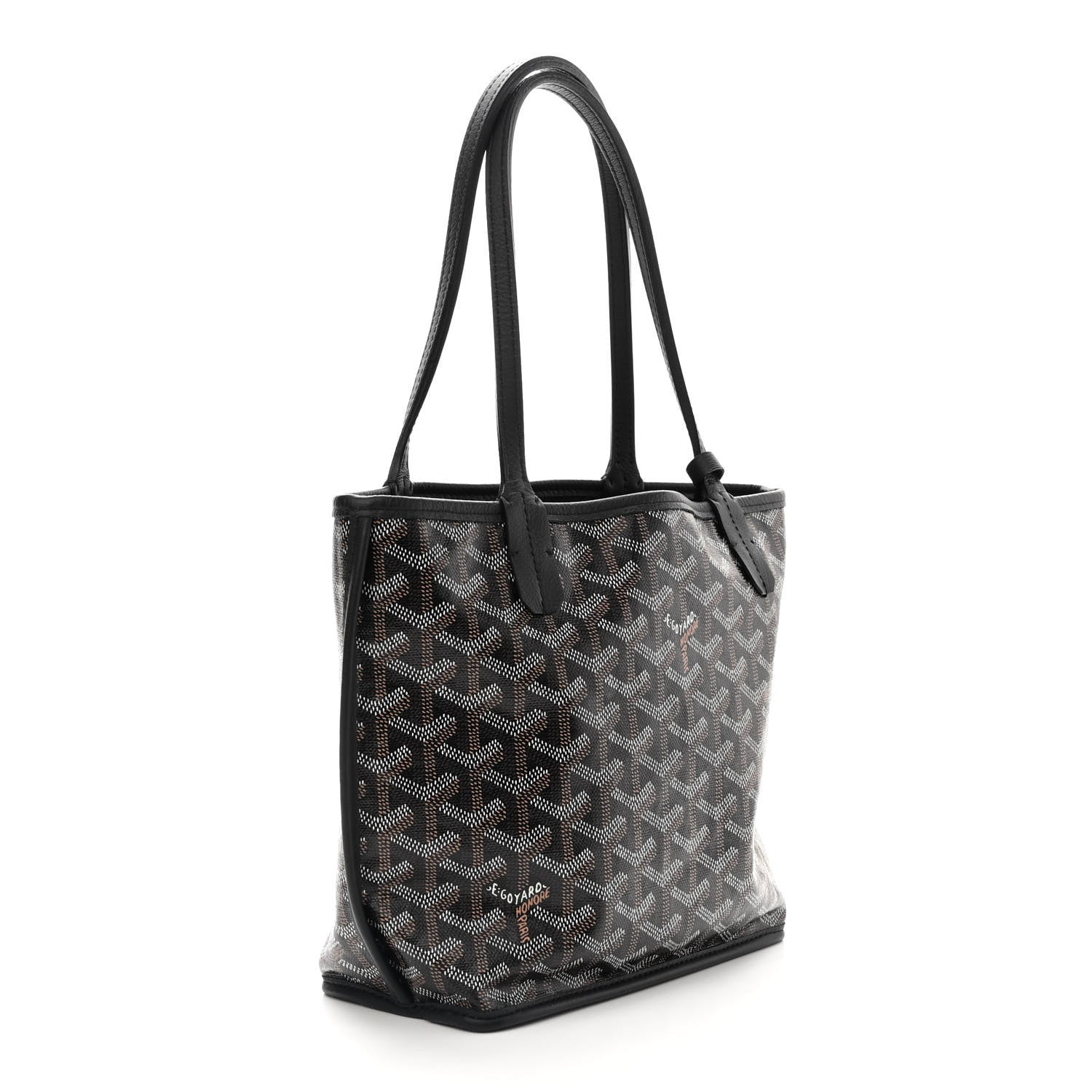 Goyard Goyardine Reversible Mini Anjou Black 4 of 11
