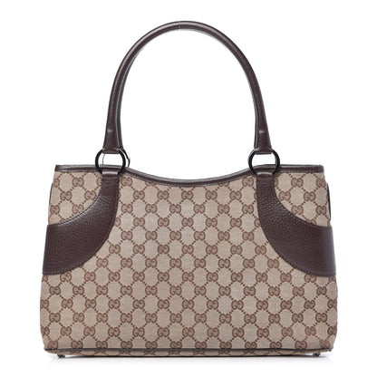 Gucci Monogram Shoulder Bag Dark Brown 1 of 10