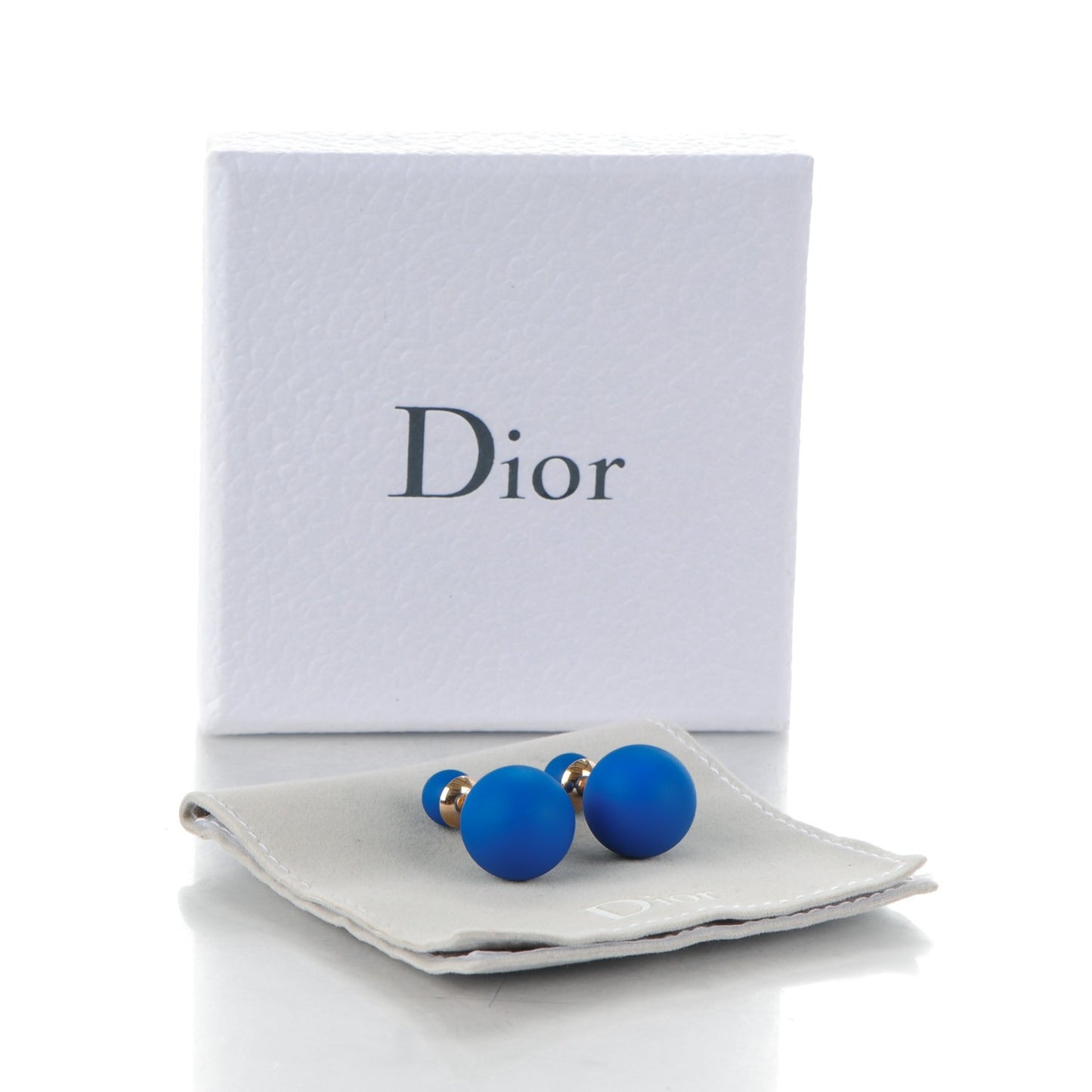 Mise En Dior Tribal Earrings Blue