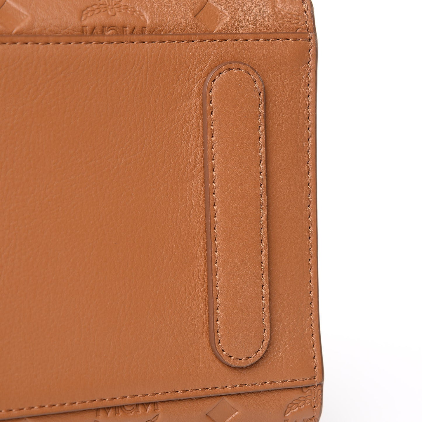 Calfskin Ottomar Monogram Essential Bucket Bag Cognac