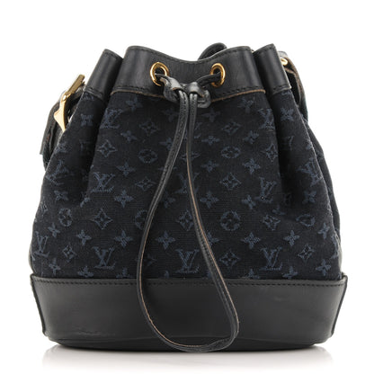 Louis Vuitton Mini Monogram Noelie Blue 1 of 8