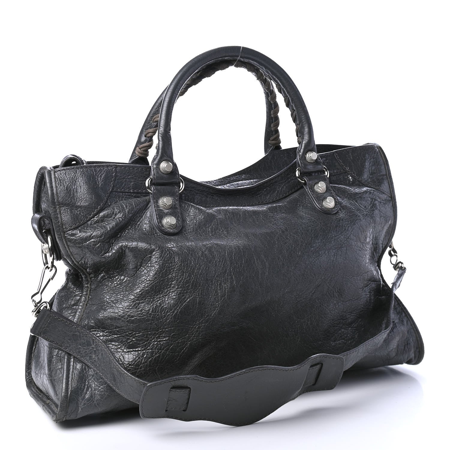 Balenciaga Agneau Giant 12 Silver Hardware City Gris Fossile 2 of 4