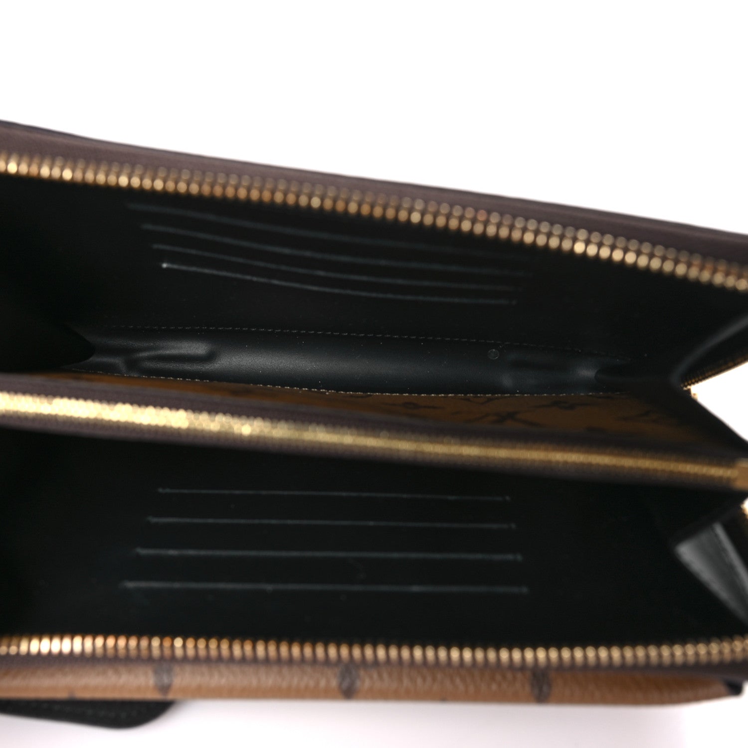 Louis Vuitton Reverse Monogram Metis Vertical Zippy Wallet 6 of 9