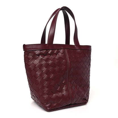 Bottega Veneta Nappa Intrecciato Small Flip Flap Tote Barolo 3 of 9
