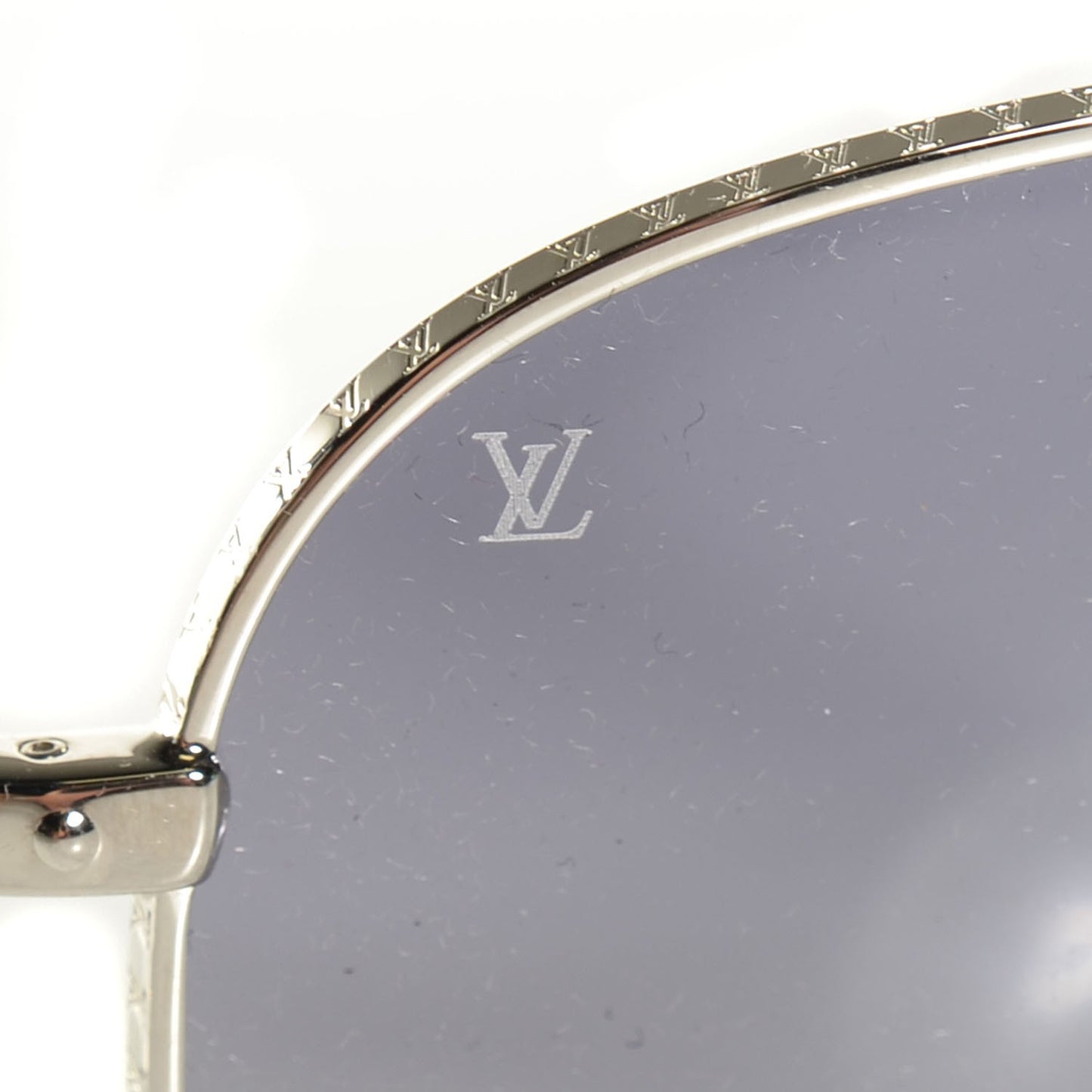 Damier Azur Conspiration Pilote Aviator Sunglasses Z0203U
