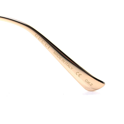 Gucci Round Frame Injected GG0226S Sunglasses Black 6 of 7