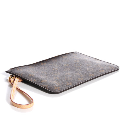 Louis Vuitton Monogram Neverfull MM GM Pochette Fuchsia 4 of 8