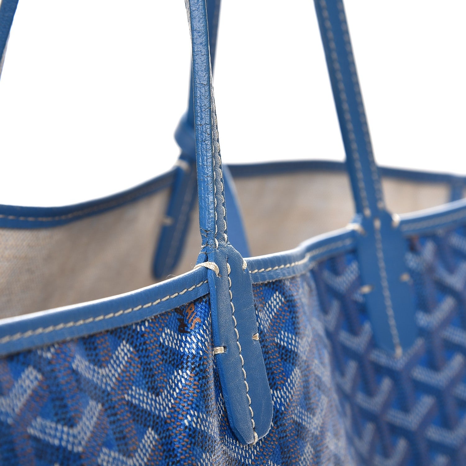 Goyard Goyardine Saint Louis PM Sky Blue 8 of 11