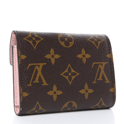 Louis Vuitton Monogram Victorine Wallet Rose Ballerine 3 of 8