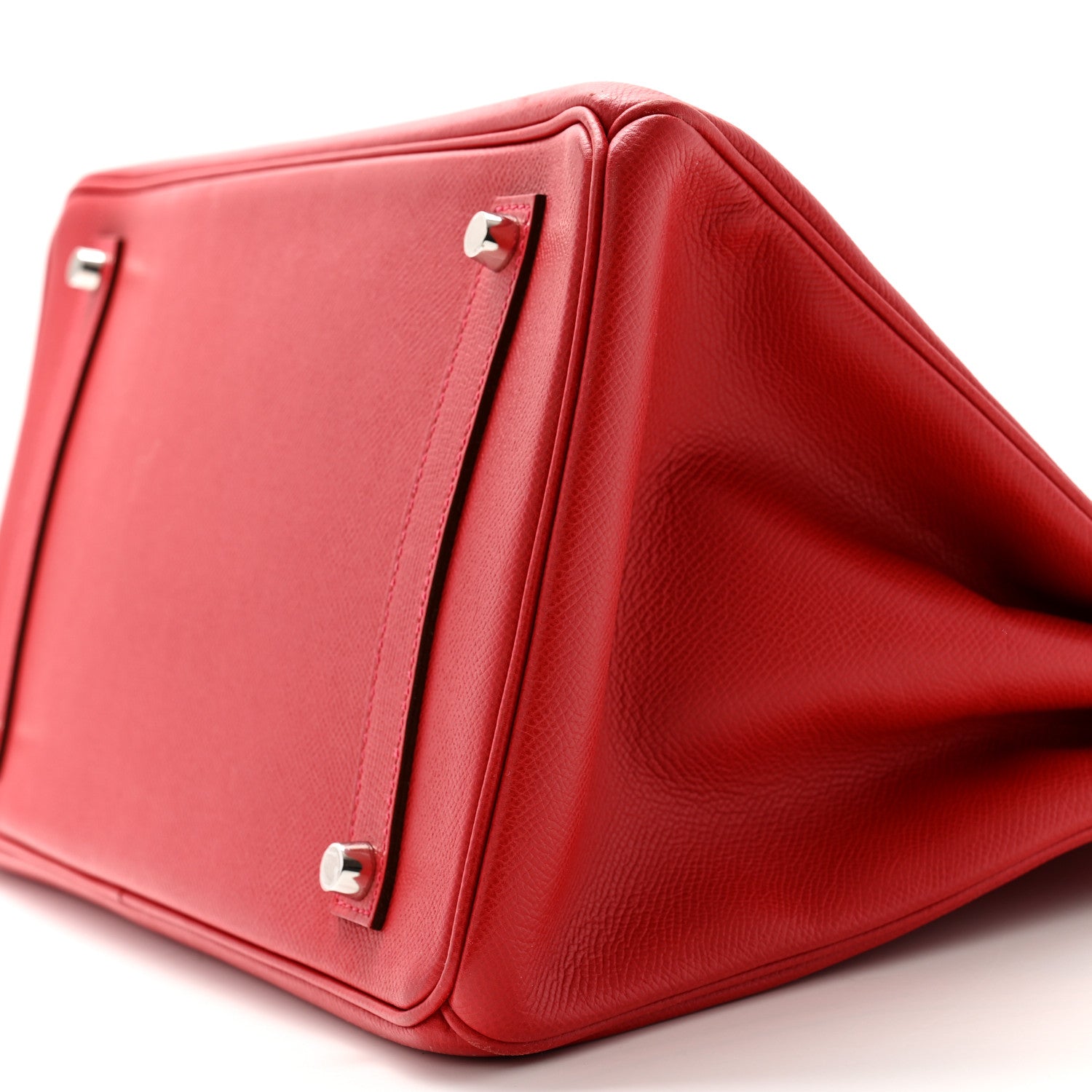 Hermes Epsom Birkin 35 Rouge Casaque 9 of 11