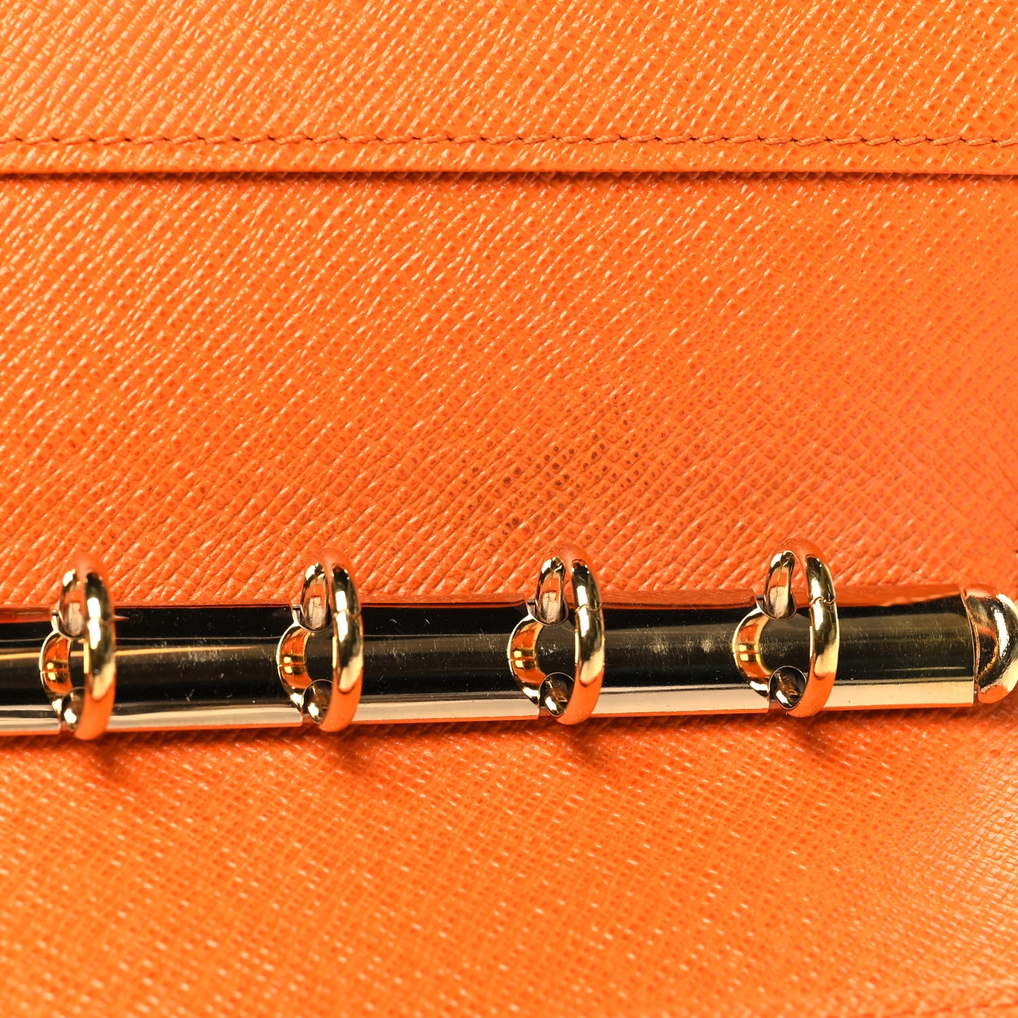 Epi Small Ring Agenda Cover Mandarin