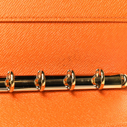 Louis Vuitton Epi Small Ring Agenda Cover Mandarin 12 of 15