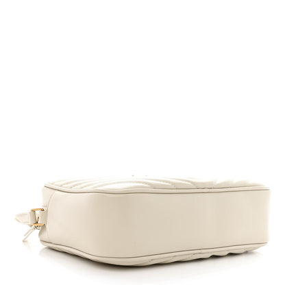 Saint Laurent Calfskin Matelasse Monogram Lou Camera Bag Crema Soft 4 of 11