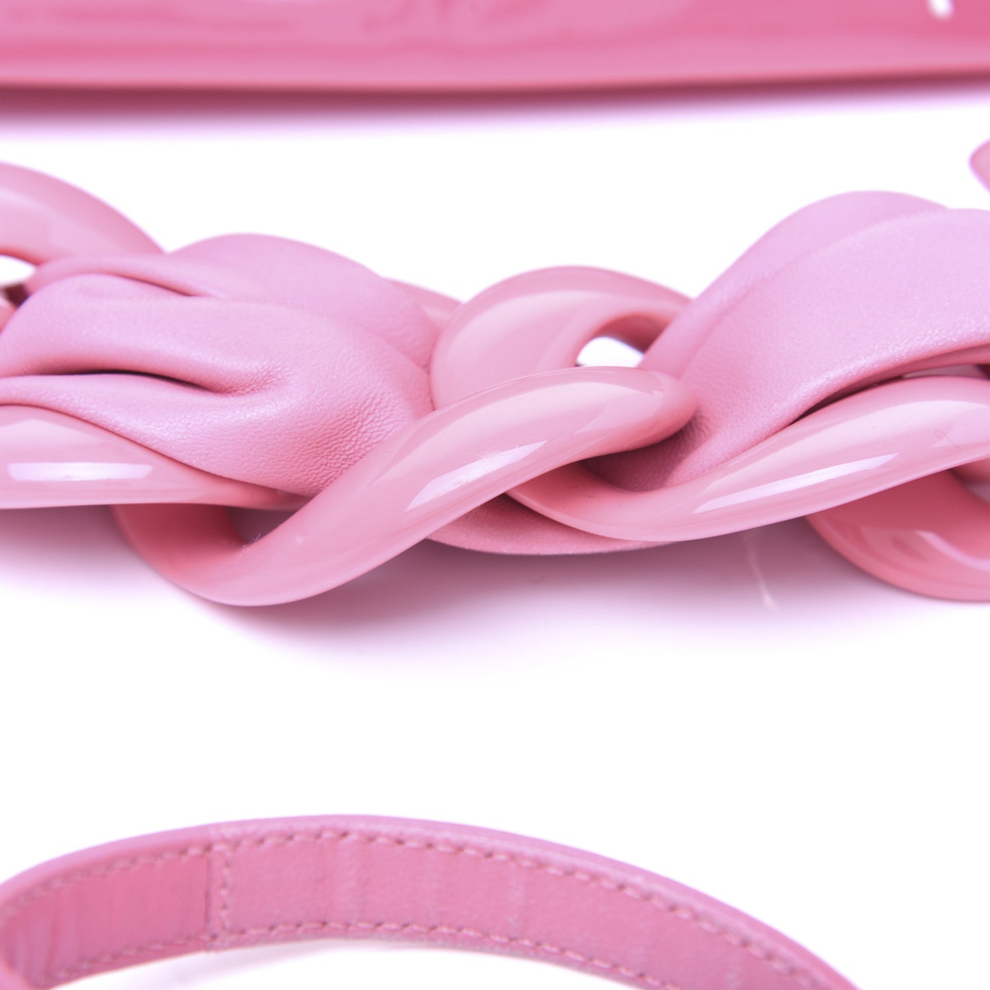 Patent Shoulder Bag Pink