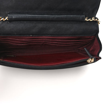 Chanel Aged Calfskin Quilted Reissue Wallet On Chain WOC Black 5 of 12