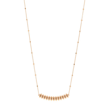 Cartier 18K Pink Gold Diamond Clash de Cartier Necklace 1 of 5