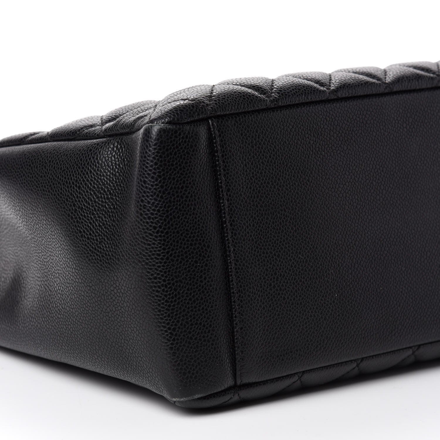 Chanel Caviar Quilted Grand Shopping Tote GST Black 6 of 12
