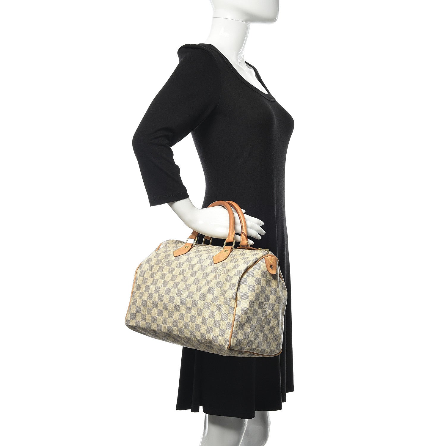 Louis Vuitton Damier Azur Speedy 30 2 of 15