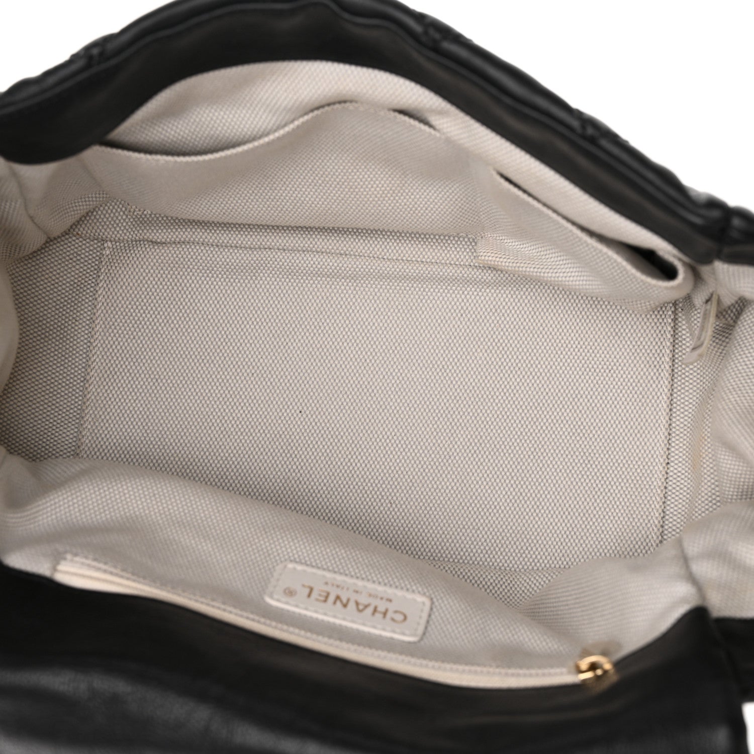 Chanel Calfskin Quilted Retro Chain Flap Black 5 of 18