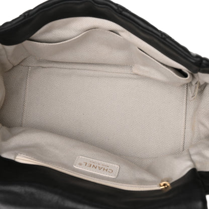 Chanel Calfskin Quilted Retro Chain Flap Black 5 of 18