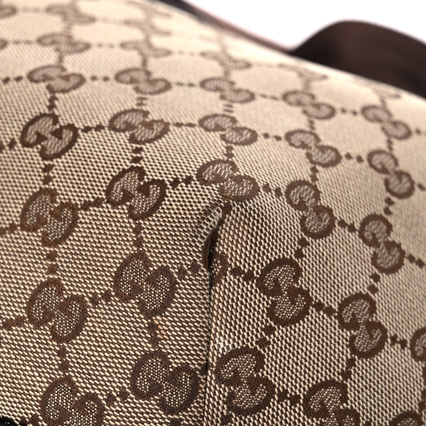 Monogram Medium Half Moon Hobo Dark Brown