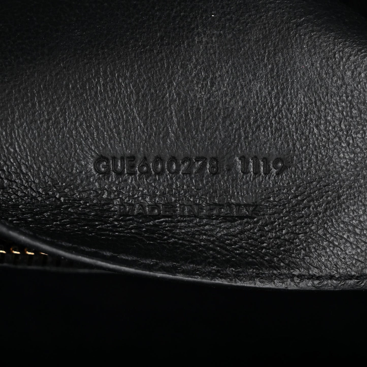 Sheepskin Matelasse Chevron Monogram Large College Satchel Black