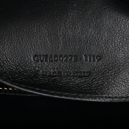 Saint Laurent Sheepskin Matelasse Chevron Monogram Large College Satchel Black 7 of 13
