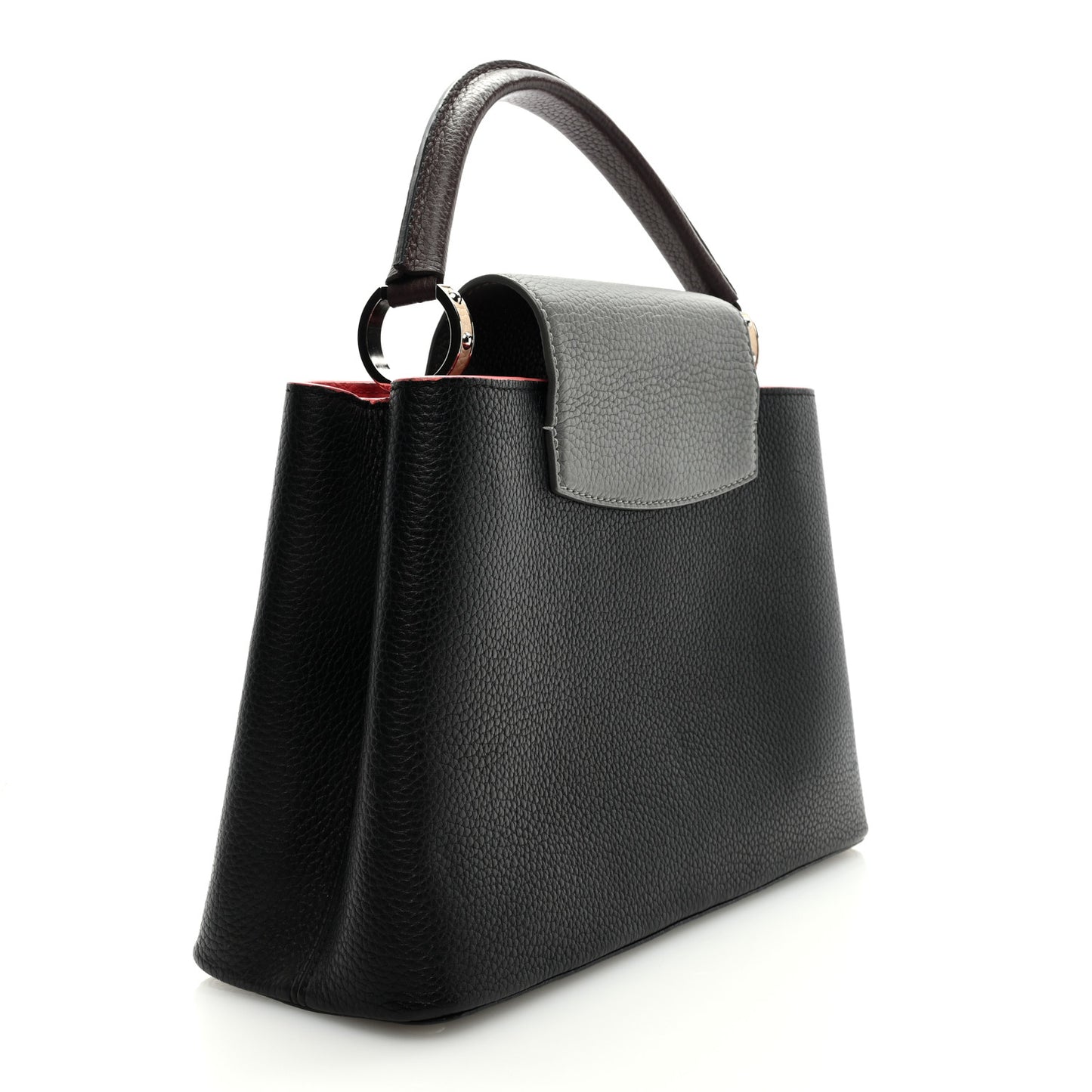 Taurillon Capucines MM Black Multicolor