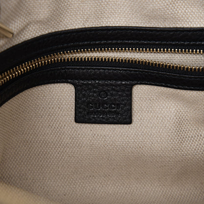 Gucci Pebbled Calfskin Small Soho Bowler Black 5 of 9