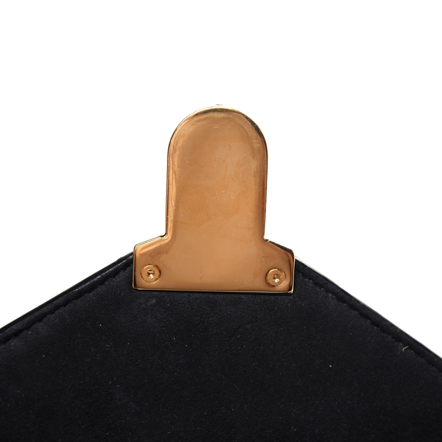 Fendi Vitello Cruise Bi-Color FF 1974 Embossed F is Fendi Drawstring Backpack Black Fragola Maya 10 of 20
