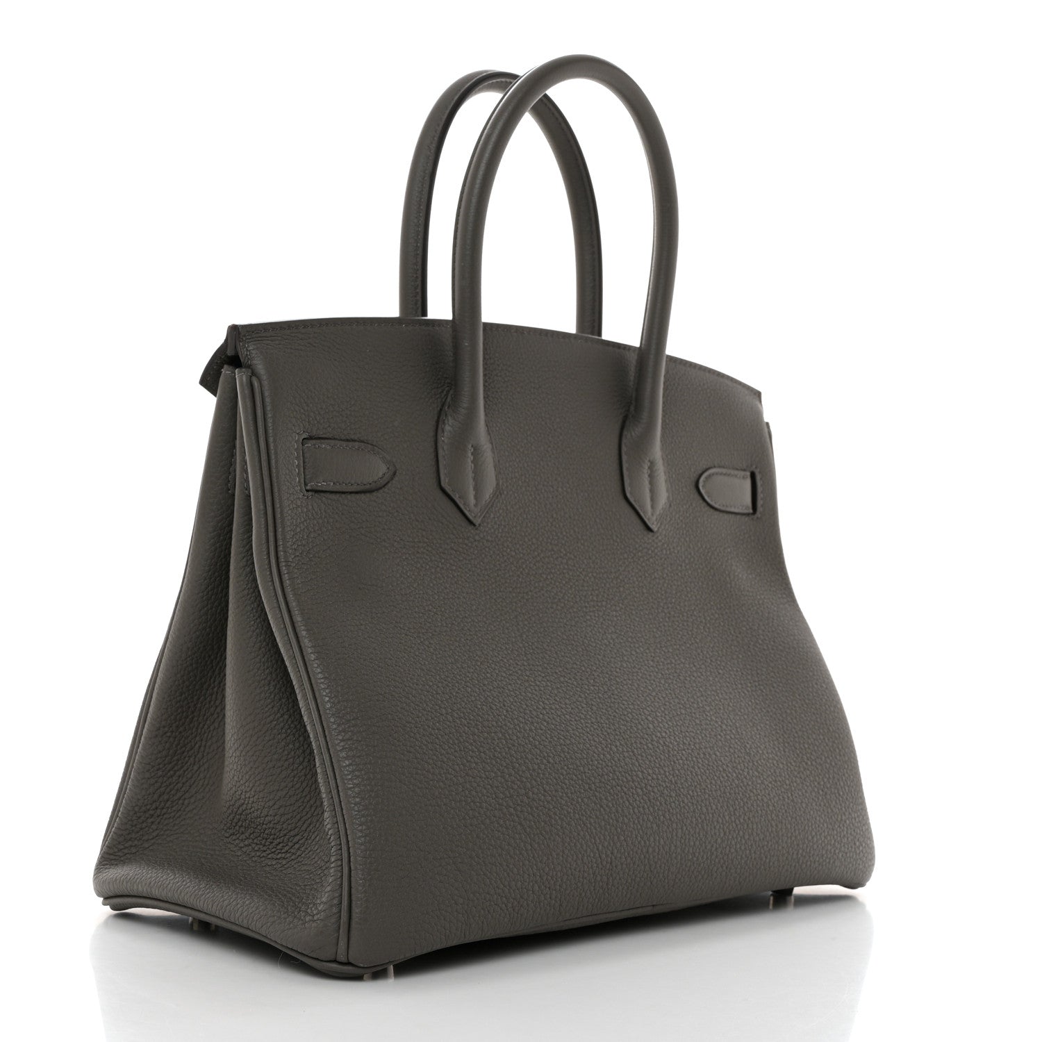 Hermes Togo BIRKIN 30 Gris Meyer 2 of 15