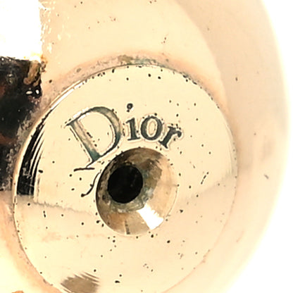 Christian Dior Mise En Dior Tribal Earrings Silver Gold 4 of 4