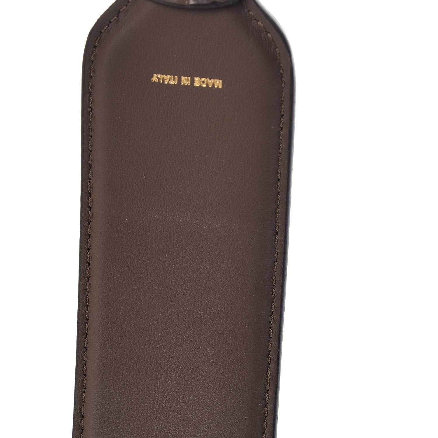 Fendi Calfskin FF 1974 Embossed Mini Strap You Maya Black 6 of 6